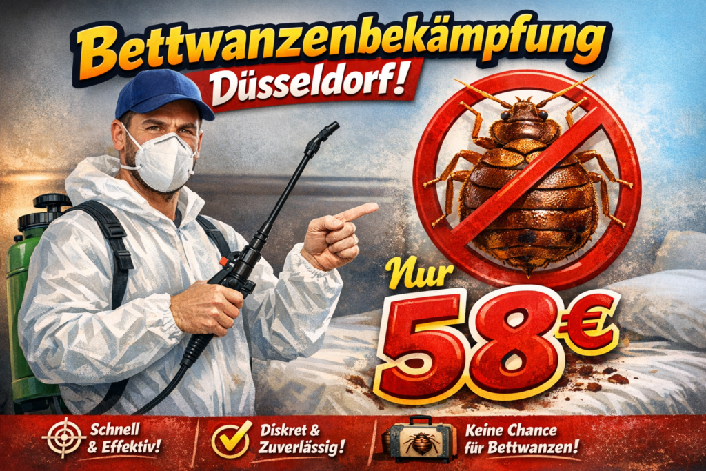 Bettwanzenbekämpfung düsseldorf