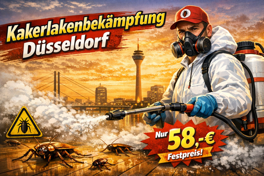 Kakerlakenbekämpfung Düsseldorf