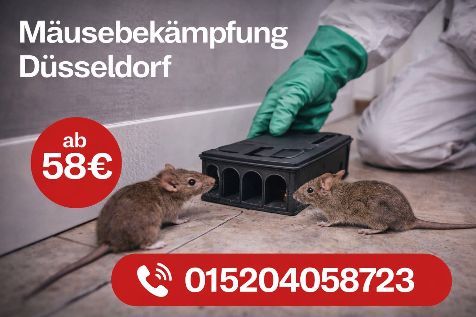 mäusebekämpfung düsseldorf