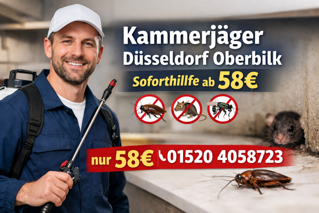 Kammerjäger Düsseldorf Oberbilk