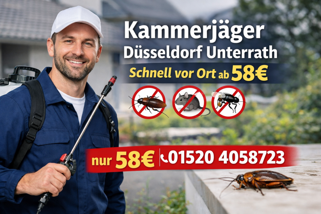 Kammerjäger Düsseldorf Unterrath
