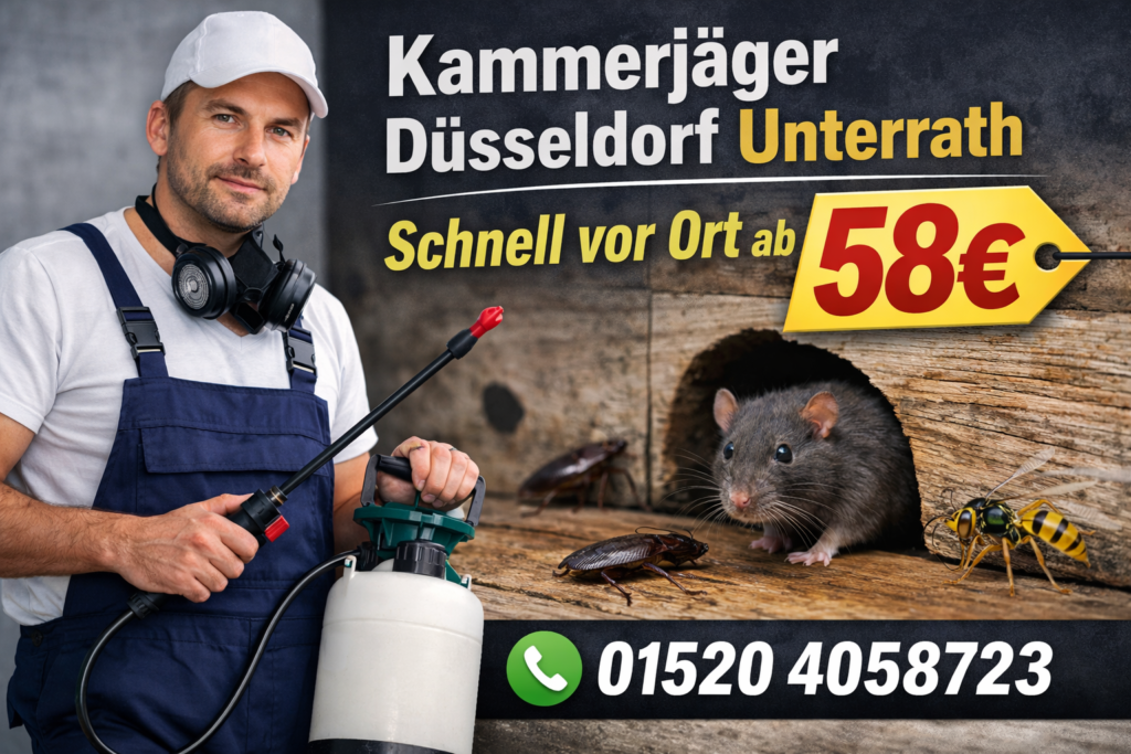 Kammerjäger Düsseldorf Unterrath