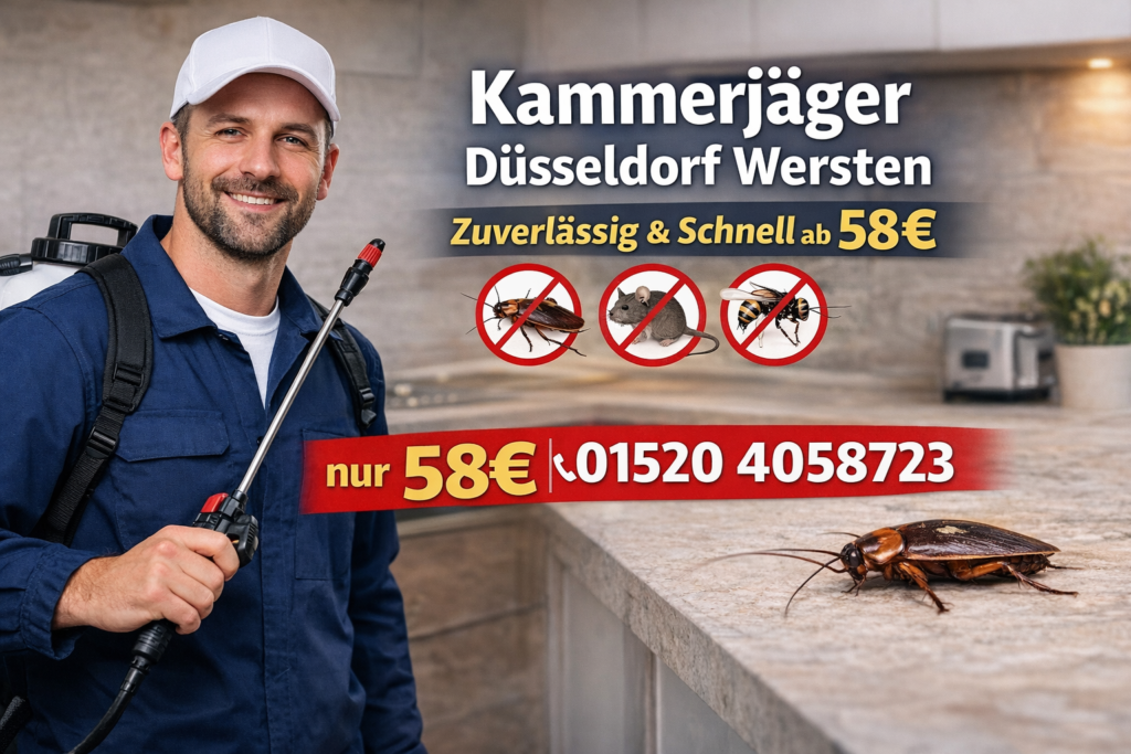 Kammerjäger Düsseldorf Wersten