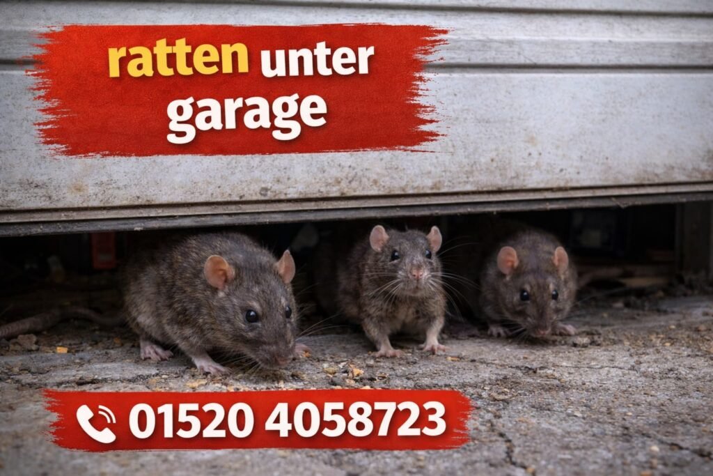 Ratten unter garage | Ursachen erkennen und Ratten loswerden