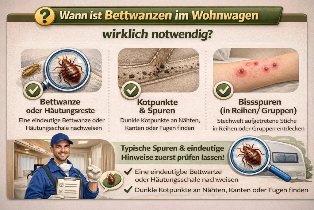Wann ist bettwanzen im wohnwagen wirklich notwendig?