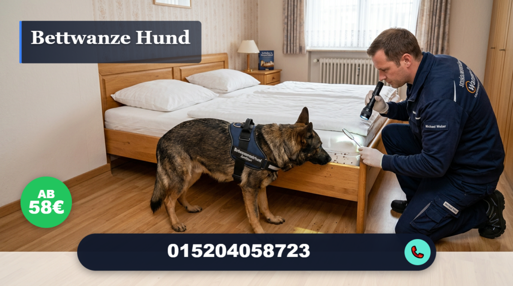 bettwanze hund