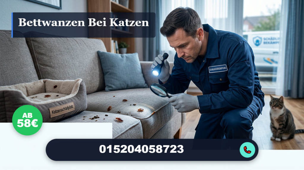 bettwanzen bei katzen