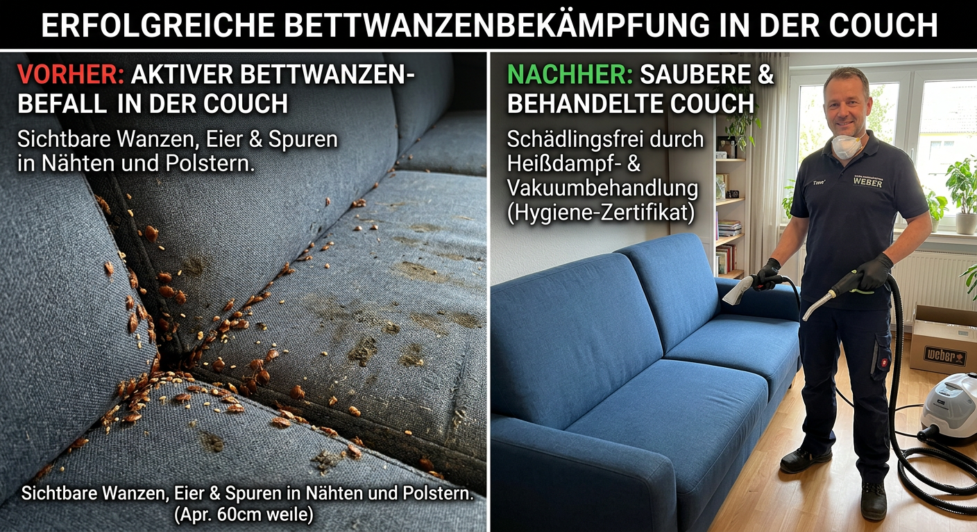 bettwanzen in der couch
