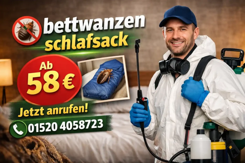 bettwanzen schlafsack