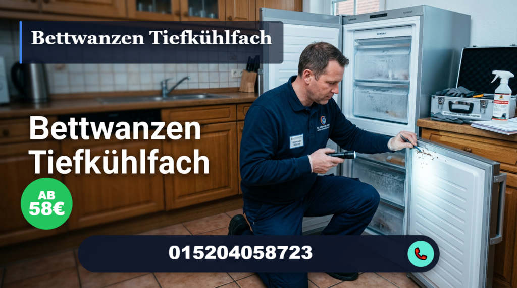 bettwanzen tiefkühlfach