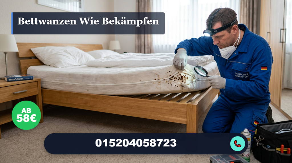 bettwanzen wie bekämpfen