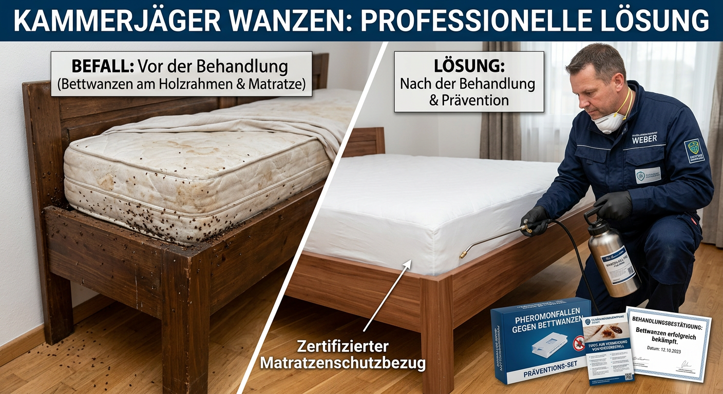 kammerjäger wanzen