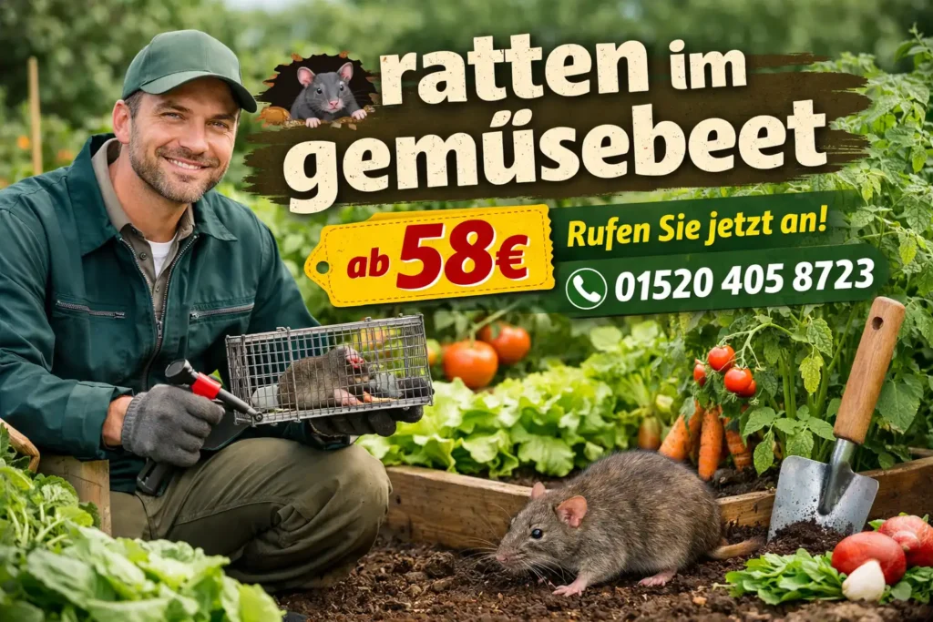 ratten im gemüsebeet