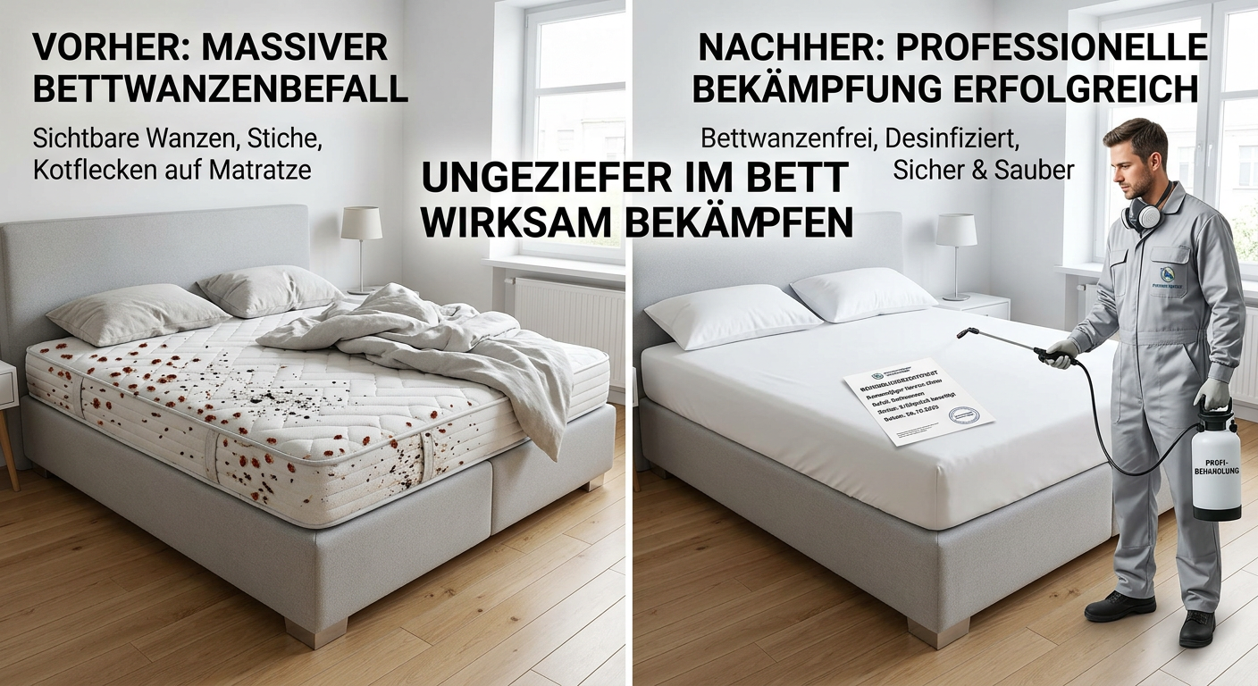 ungeziefer im bett bekämpfen