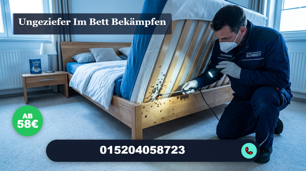 ungeziefer im bett bekämpfen
