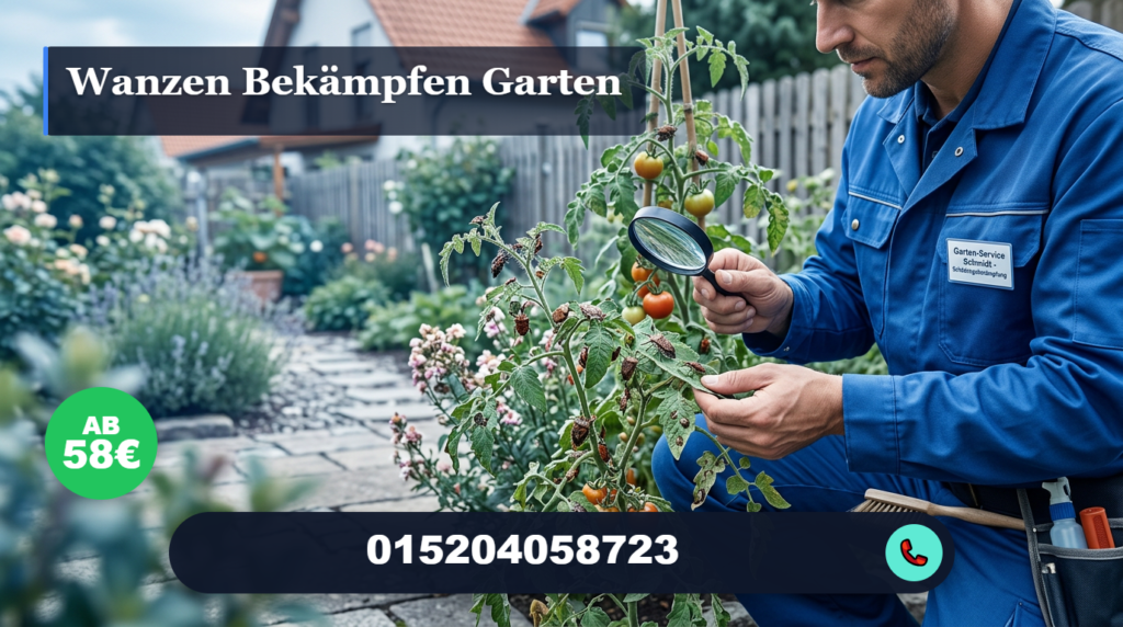 wanzen bekämpfen garten