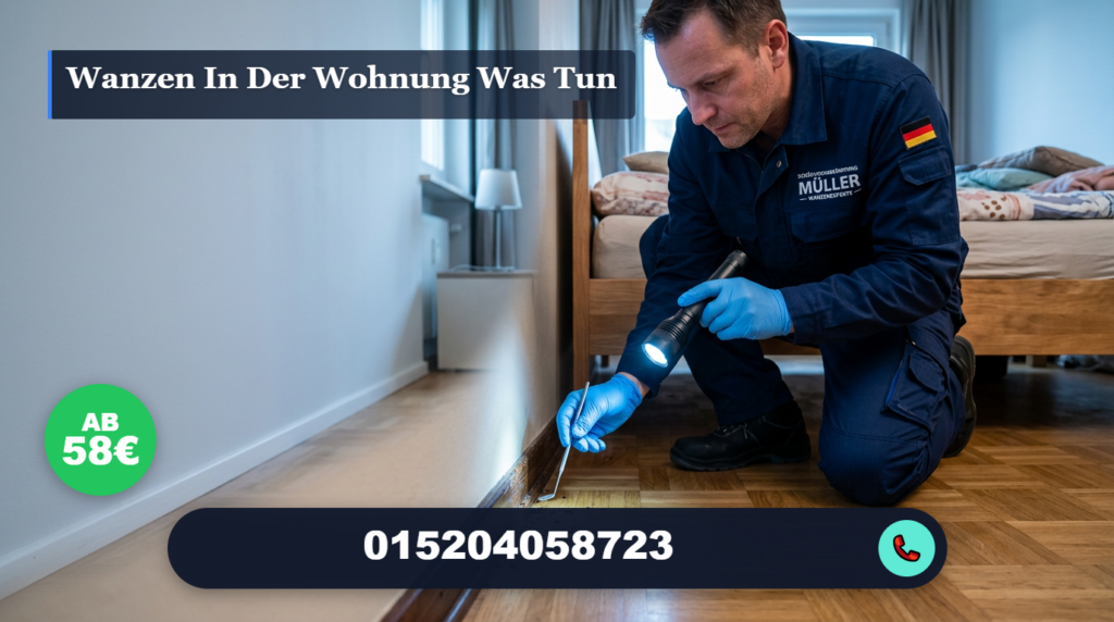 wanzen in der wohnung was tun