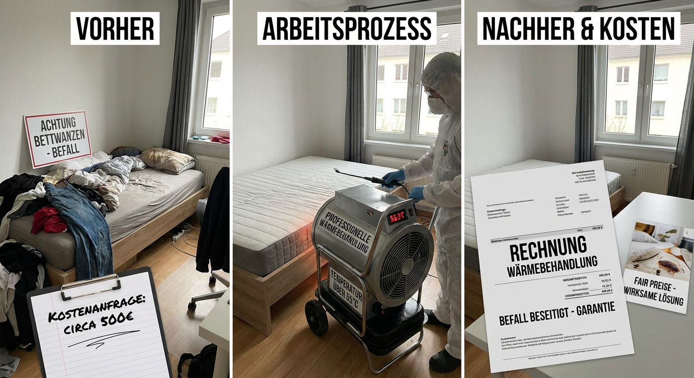 wärmebehandlung bettwanzen kosten