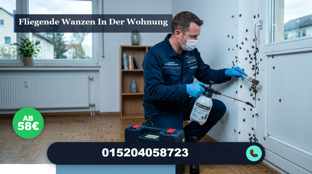 fliegende wanzen in der wohnung