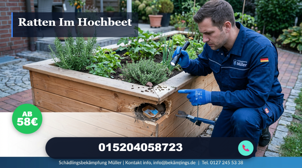 ratten im hochbeet