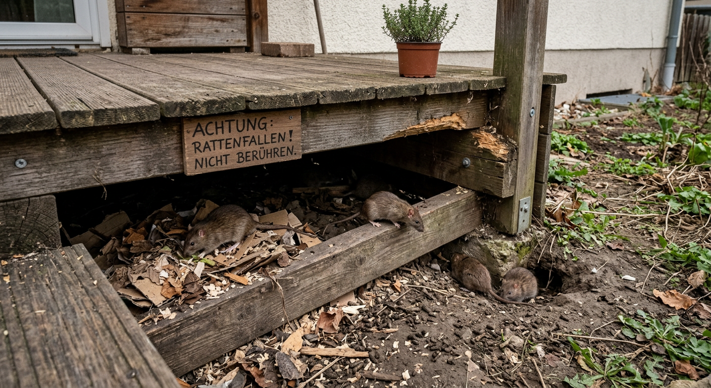 ratten unter der terrasse ratten unter der terrasse
