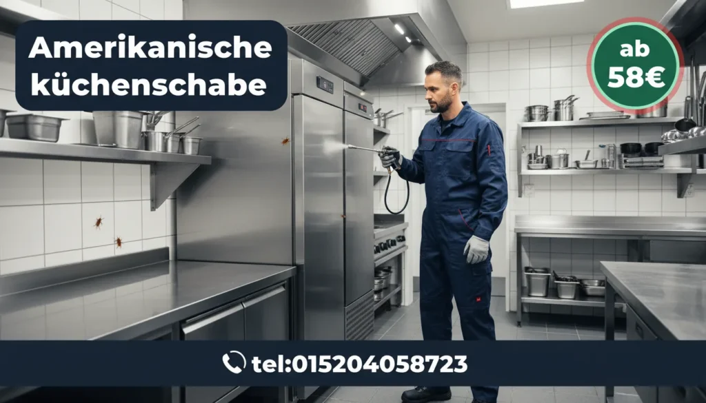 amerikanische küchenschabe