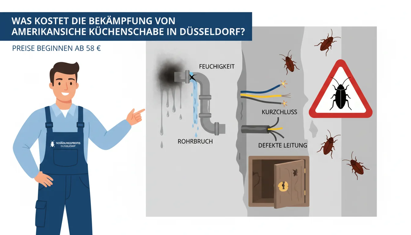 amerikanische küchenschabe – Problem