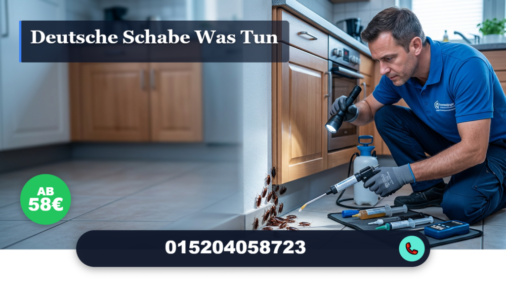 deutsche schabe was tun