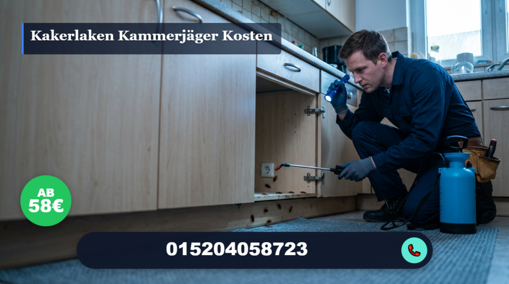 kakerlaken kammerjäger kosten