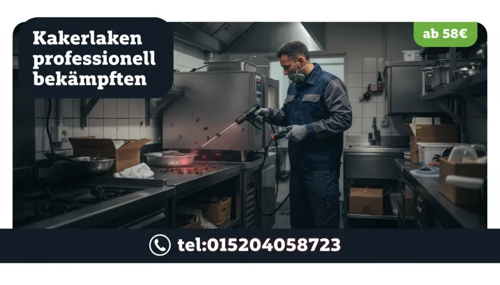 kakerlaken professionell bekämpfen
