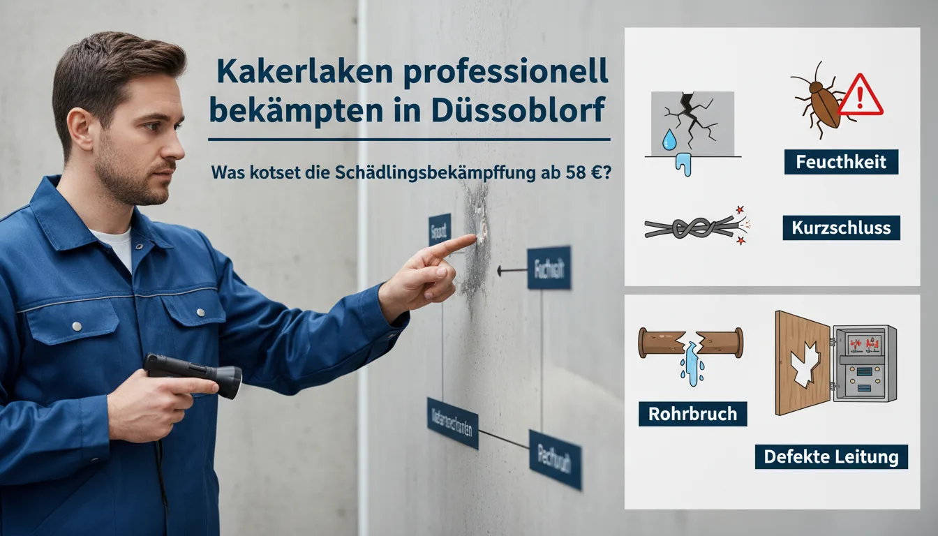 kakerlaken professionell bekämpfen – Problem