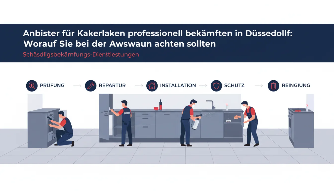 kakerlaken professionell bekämpfen – Lösung