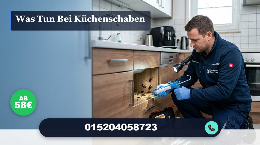 was tun bei küchenschaben