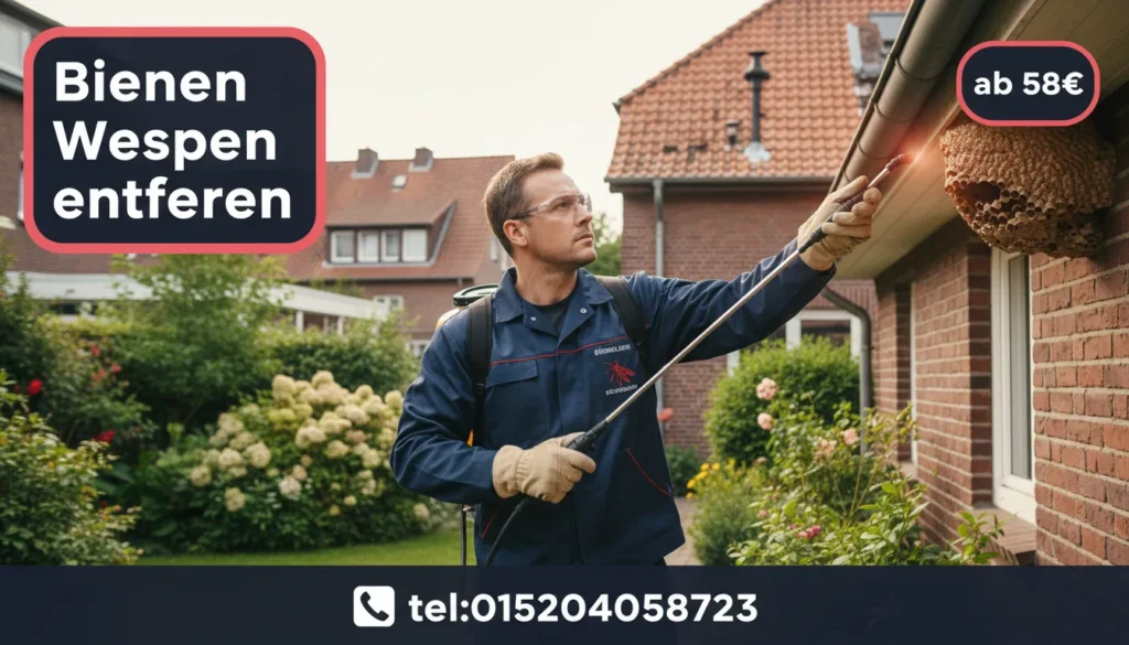 bienen wespen entfernen