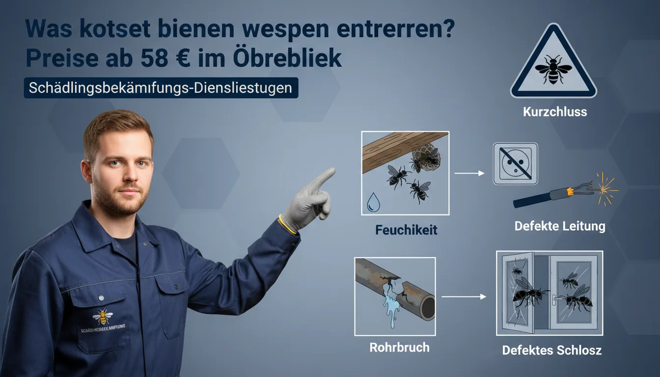 bienen wespen entfernen – Problem