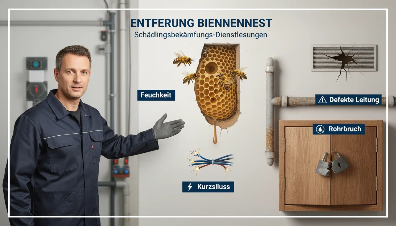 entfernung bienennest – Problem