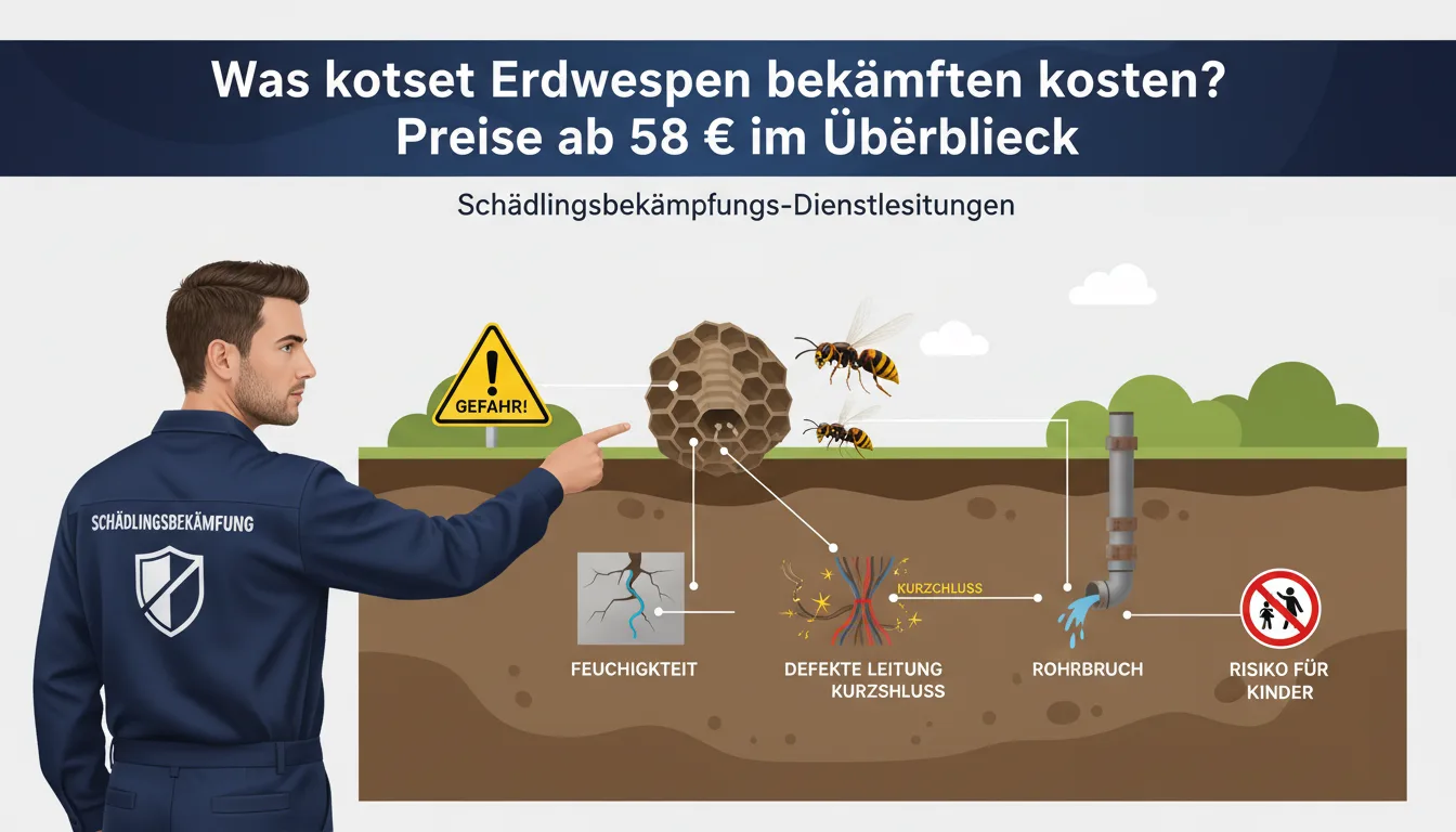 erdwespen bekämpfen kosten – Problem