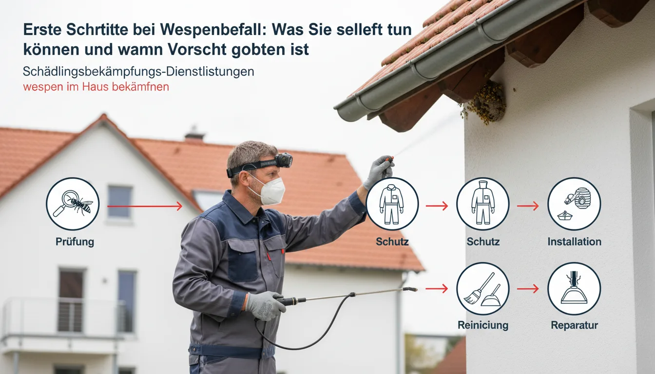 wespen im haus bekämpfen – Lösung