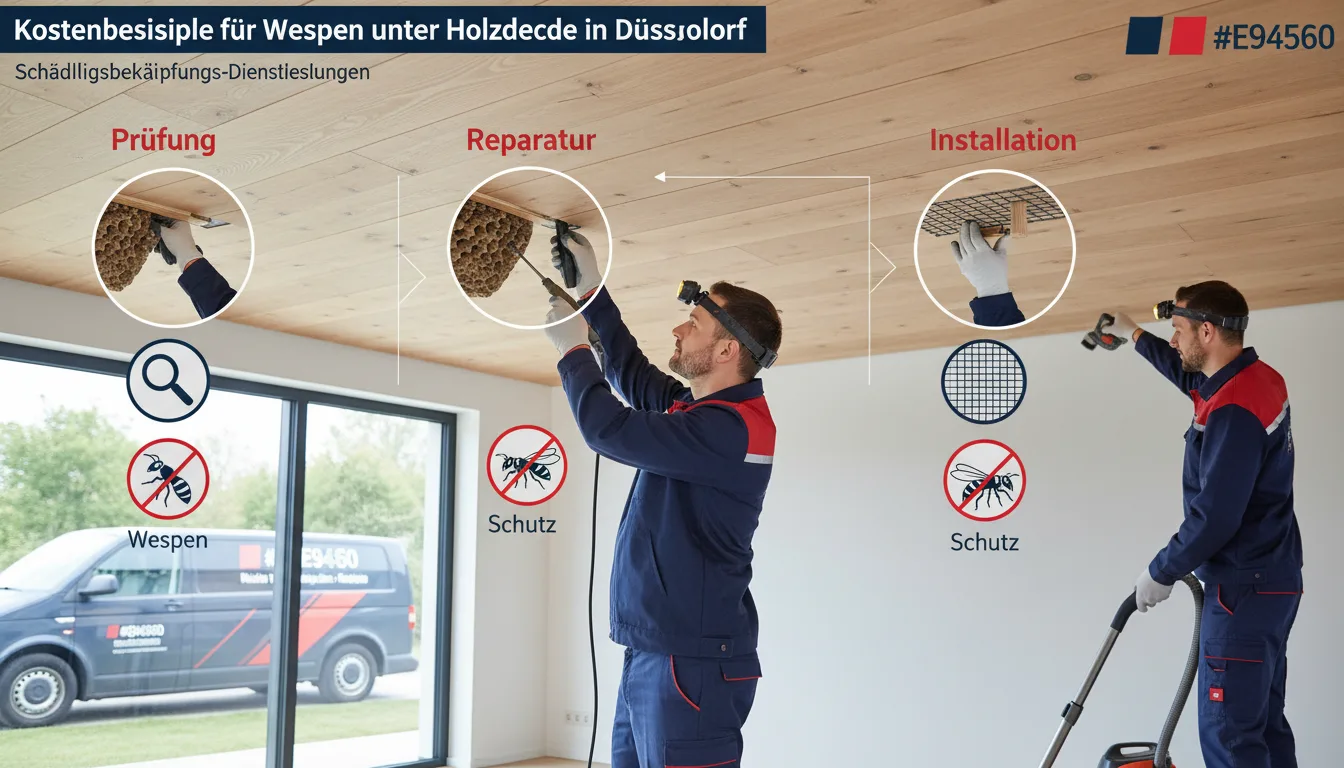 Wespen unter holzdecke – Lösung
