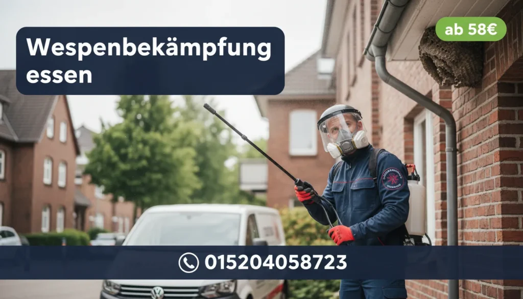 wespenbekämpfung essen