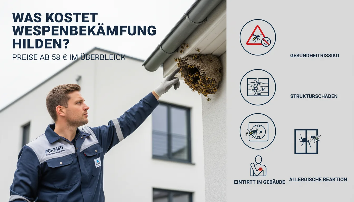 wespenbekämpfung hilden – Problem