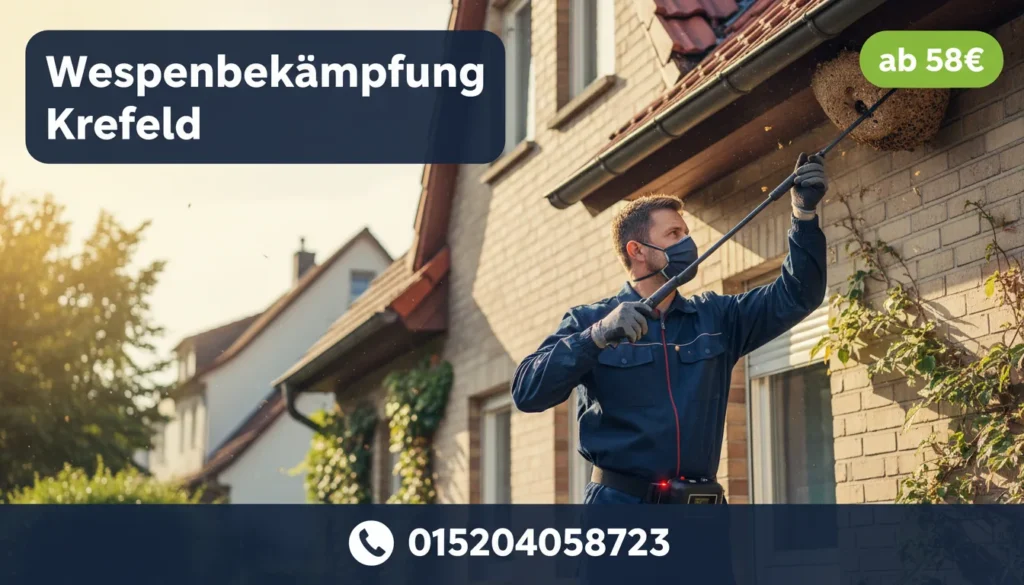 wespenbekämpfung krefeld