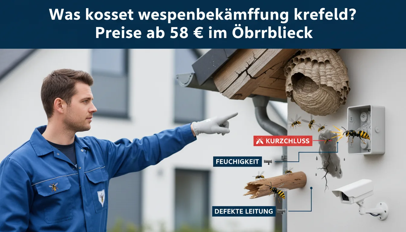 wespenbekämpfung krefeld – Problem