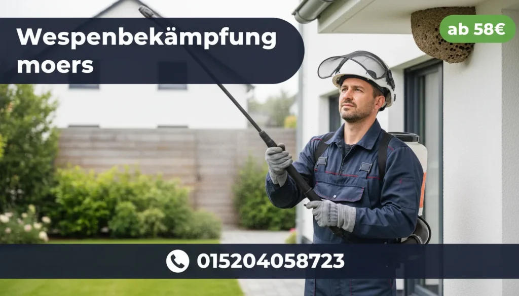 wespenbekämpfung moers