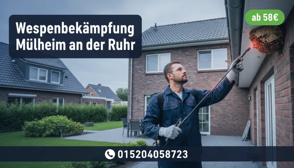 wespenbekämpfung mülheim an der ruhr