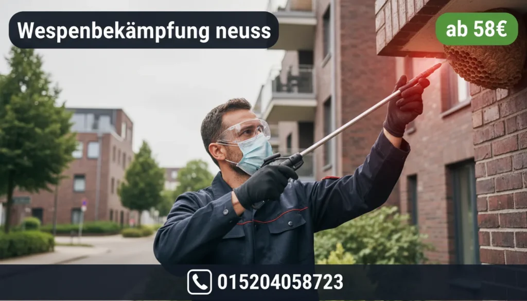 wespenbekämpfung neuss