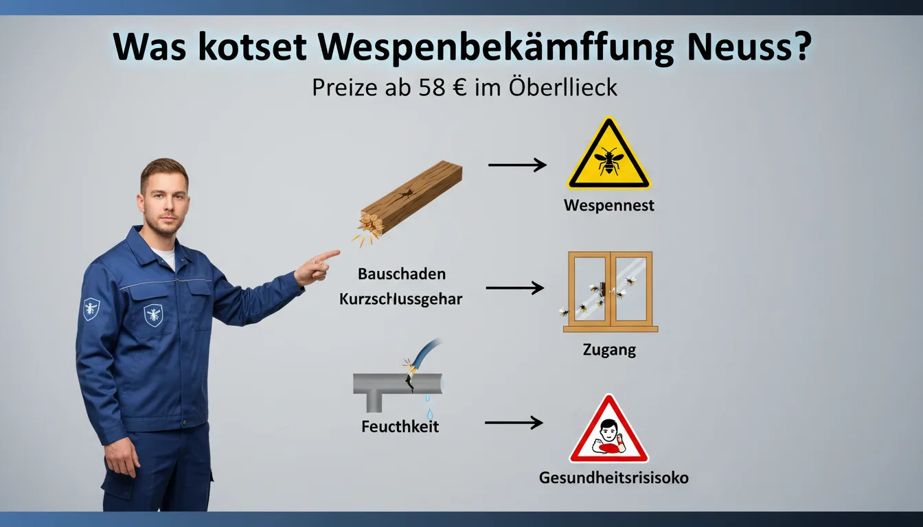 wespenbekämpfung neuss – Problem