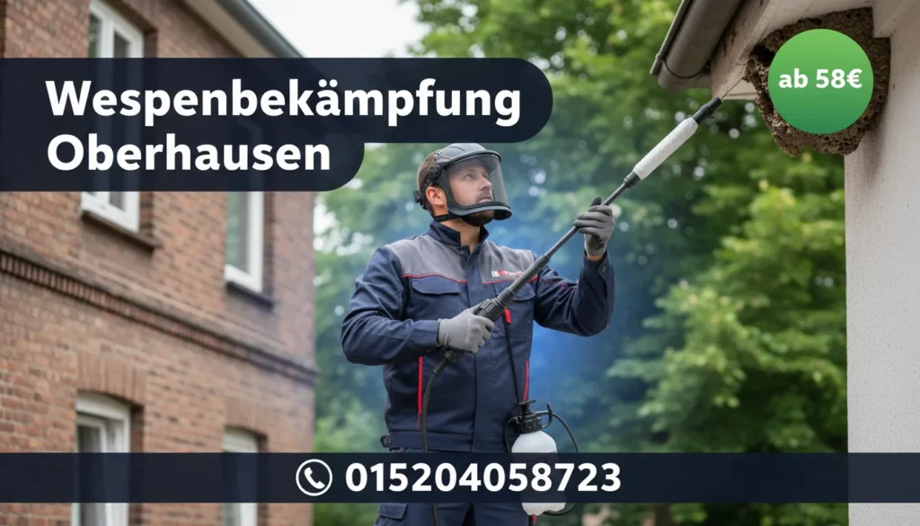 wespenbekämpfung oberhausen