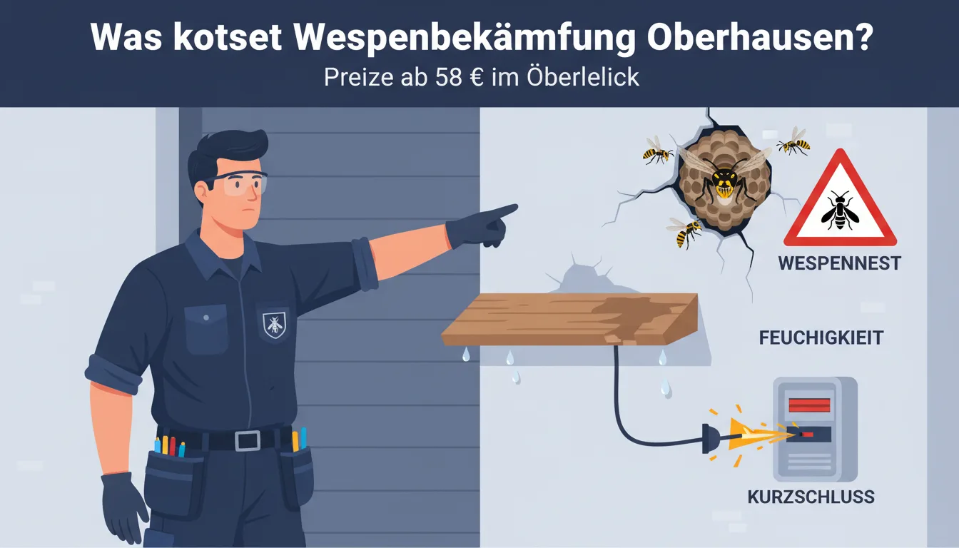 wespenbekämpfung oberhausen – Problem