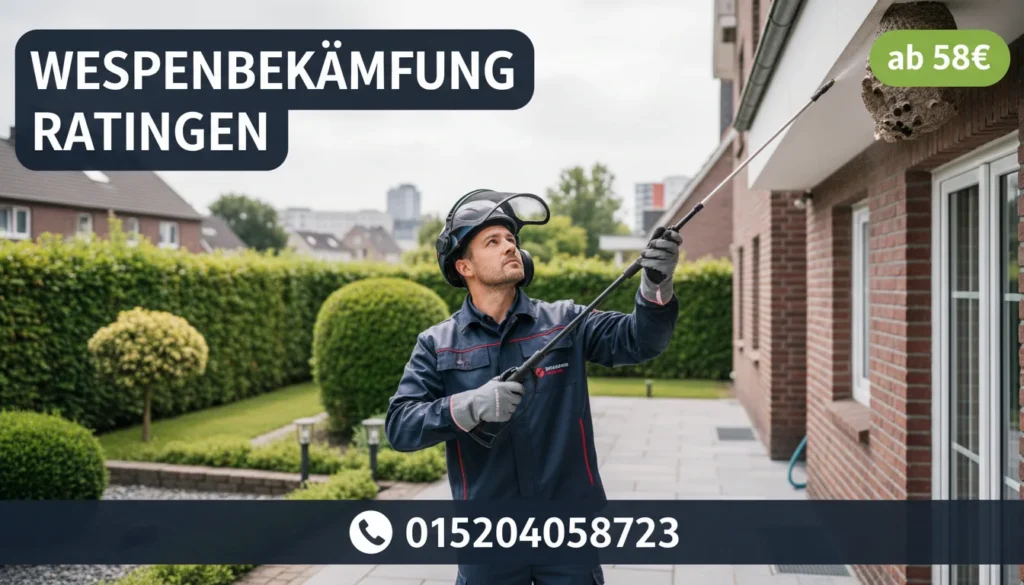 wespenbekämpfung ratingen